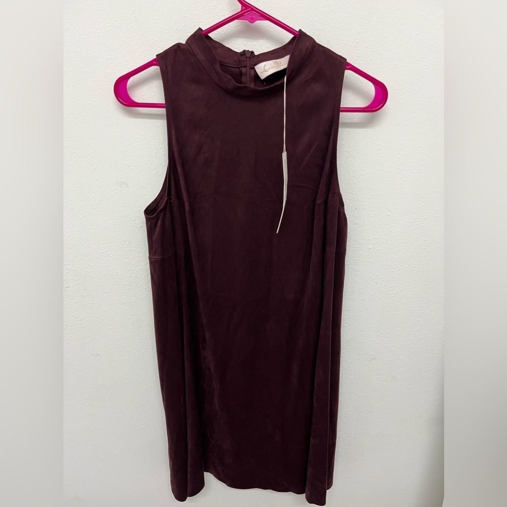 NEW NWT Amanda Uprichard  Dress Tunic Size S Burgundy